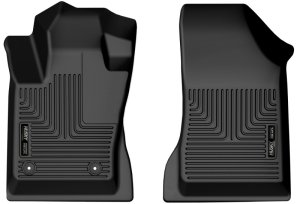 Dodge Hornet Floor Mats - Front - Husky Liners - X-act Contour - Black - `23-`24